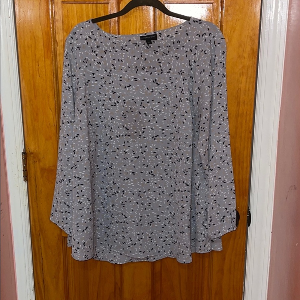 LANE BRYANT SIZE 20 Patterned Blouse